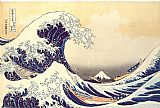 The Great Wave at Kanagawa by Katsushika Hokusai by Unknown Artist